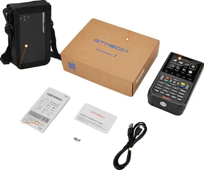 Immagine prodotto di Rilevatore di segnali satellitari, uscita HD 1080p, display LCD compatto, v8 finder2
