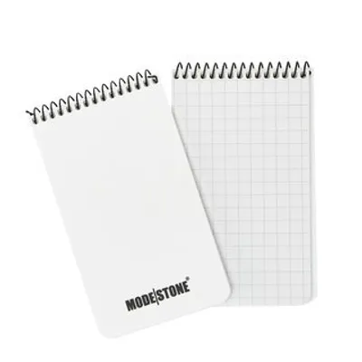 Image de Bloc-notes imperméable Weiß Modestone® 76x130mm 60 pages