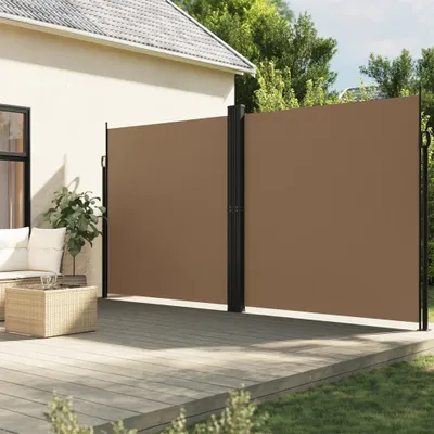 Immagine prodotto di BEI CLORIS Tenda laterale estensibile Taupe 220x1000 cm - Tende da sole New7626170 1pacco