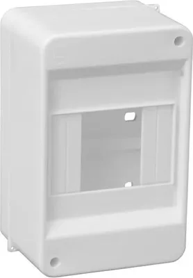 Produktbild von Kleinverteiler Aufputz 4 Module Sicherungskasten Verteilerkasten