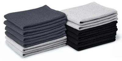Immagine prodotto di Omgoods - Strofinacci da cucina in cotone, set da 12 pezzi