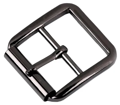 Produktbild von Gürtelschnalle Roll-Schnalle mit Dorn Sattlerschnallen Dornschnalle 33 x 34 mm
