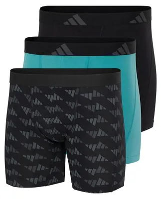 Produktbild von adidas Boxer Brief (3PK) - Active Flex Baumwolle - Bequeme Unterwäsche
