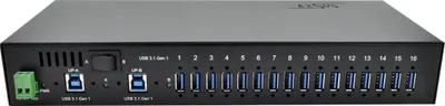 Produktbild von EXSYS EX-1116HMVS, USB 3.2 Gen 1 (3.1 Gen 1) Type-A, 5000 Mbit/s, Metall, Windows 2000, Windows 2000 Professional, Windows 7 Home Basic, Windows 7 Home Basic x64, Windows 7..., Mac OS X 10.0 Cheetah, Mac OS X 10.1 Puma, Mac OS X 10.2 Jaguar, Mac OS X 10.3 Panther, Mac OS X..., 308 mm