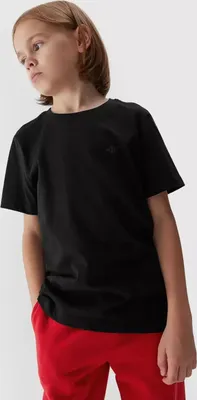 Produktbild von 4F Kinder-T-Shirt Condwideam schwarz 140