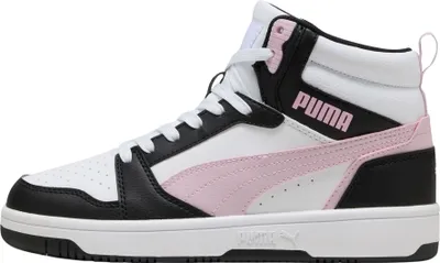 Produktbild von Puma Rebound v6 White-Rose Mauve-Black Größe EU 38,5