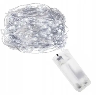 Obrázok produktu pre Foxter XT2282 Svetelná reťaz na batérie 20 LED studená biela