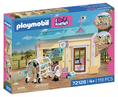 Immagine prodotto di PLAYMOBIL, la linea "I Love Horses": Clinica veterinaria