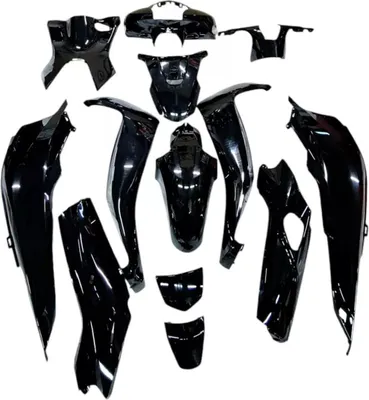 Immagine prodotto di Kit Carene TNT 13 Pezzi Nero Lucido per Honda SH