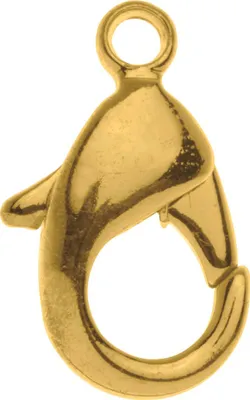 Produktbild von Glorex Karabiner 19 mm 1 Stück, goldfarben