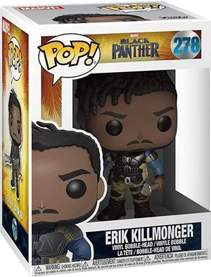 Produktbild von Marvel Black Panther - Erik Killmonger 278 - Funko Pop! - Vinyl Figur