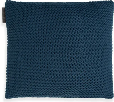Produktbild von Knit Factory Vinz Kissen - Petrol - 50x50 cm