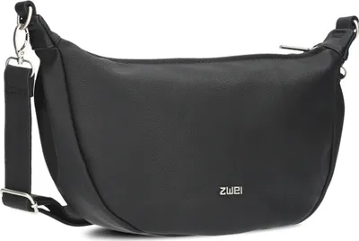 Produktbild von Zwei Damen Handtasche Mademoiselle.M M70 Moon-Bag 4 Liter Trend-Tasche in Halbmo