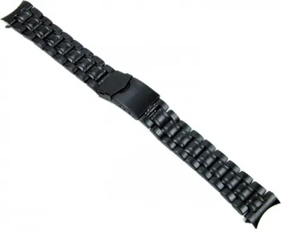 Produktbild von Ersatzband 6 x Wechselanstoß schwarz 18mm, 20mm, 22mm 19409B