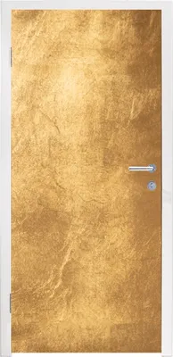 Produktbild von MuchoWow® Türtapete Selbstklebende Türfolie Licht fällt auf eine goldene Wand 90x215 cm Türposter Türaufkleber Klebefolie Türklebefolie - Plakat an der Tür - Türsticker - Aufklebern