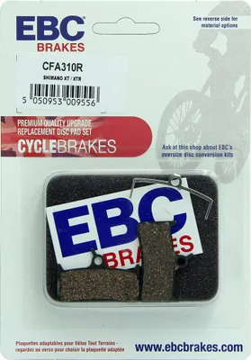 Image de CFA310R - Plaquettes de frein vélo (performance organique) EBC Brakes