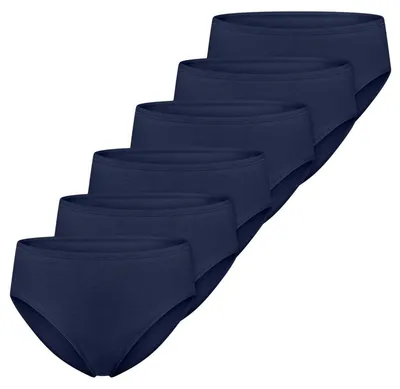 Produktbild von Schiesser 6er Pack Essentials Baumwolle Slip Optimale Passform, Angenehm auf der Haut, Weiche und schmale Abschlüsse