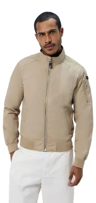 Immagine prodotto di Giacca bomber Schott Kenny, color beige, taglia XXL