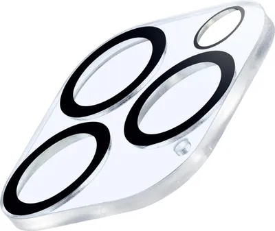 Produktbild von Cellularline Camera Lens Protection iPhone 15 Pro / Max Clear