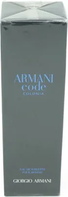 Produktbild von Giorgio Armani Code Colonia Pour Homme Eau de Toilette Spray 125 ml