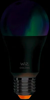 Produktbild von WiZ A60 E27 Tunable White & Color Lampe (60W), Intelligentes Leuchtmittel, Wi-Fi/Bluetooth, Weiß, Wi-Fi 4 (802.11n), 802.11b, 802.11g, LED, E27