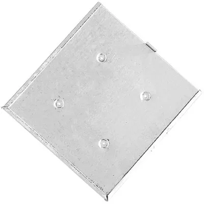 Produktbild von Wechselrahmen für Gefahrzettel, Stahl, feuerverzinkt, 300x300 mm