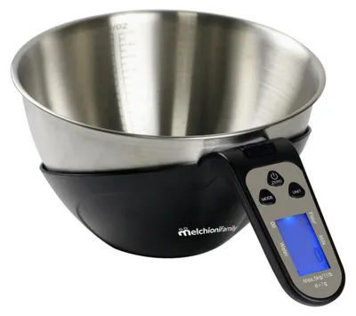 Productafbeelding van EQUILIBRA keukenweegschaal met roestvrijstalen kom, capaciteit 5 kg