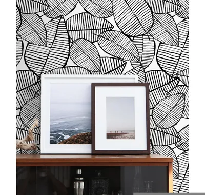 Produktbild von Coloray Fototapete 208x146 cm Latextapete Magicstick - Blätter geometrisch