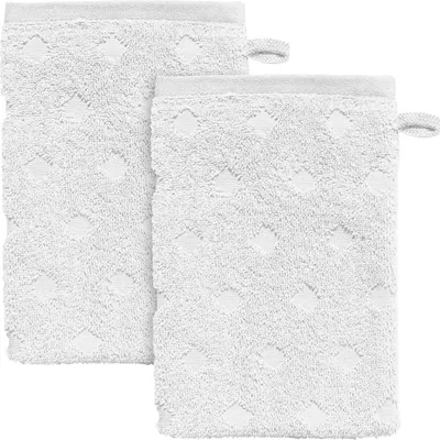 Produktbild von Erwin Müller Waschhandschuh Baden-Baden" 2er-Pack weiß 15x21 cm"