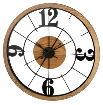 Produktbild von Casablanca by Gilde Wanduhr Presage schwarz H. 70 cm, 84310