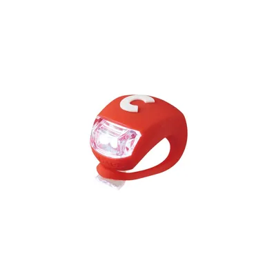 Produktbild von Micro Deluxe V2 Fahrradlicht Rot mit Blinkfunktion für Roller & Fahrrad, austauschbare Batterien