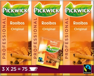 Produktbild von Pickwick Professioneller Rooibos Fairtrade 112,5 Gramm