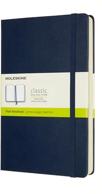 Obrázok produktu pre Zápisník Moleskine Expanded Large/A5 Blank, tvrdá väzba, Sapphire