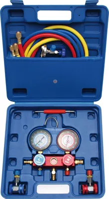 Produktbild von BGS 8425 Druckuhr-Armatur für Klimaanlagenprüfung