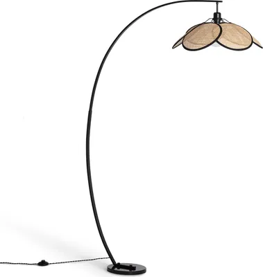 Produktbild von Stehlampe Rattan Bogen Nirvana Natürlich