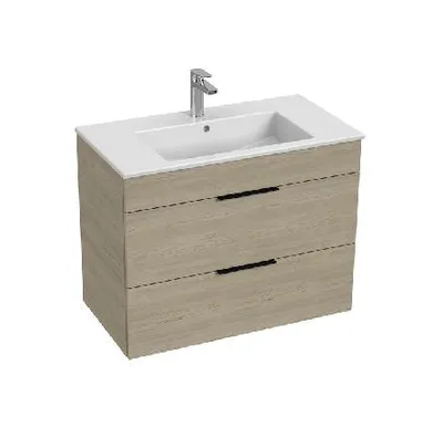 Immagine prodotto di Jika Cube - Mobile con lavabo 80x43x61 cm, frassino H4537621765141
