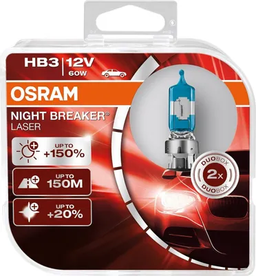 Immagine prodotto di Lampadine HB3 OSRAM Lampadine per auto 12V 60W 9005NL-HCB