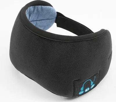 Zdjęcie produktu dla Muzyczna maska do spania z głośnikiem Bluetooth do medytacji