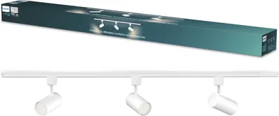 Produktbild von Philips Zilo Schienenleuchte, GU10, LED, 220-240 V, Weiß