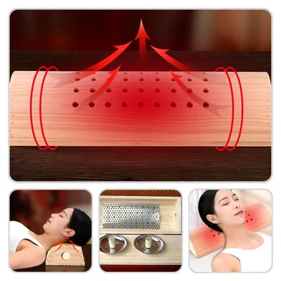 Produktbild von Ergonomisches Lendenkissen mit Massagefunktion für Rücken und Taille