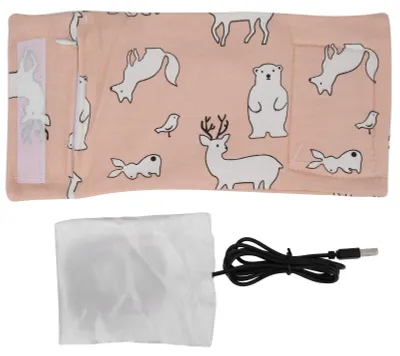 Image de Chauffe-biberon USB portable pour lait et eau, sac isotherme #1