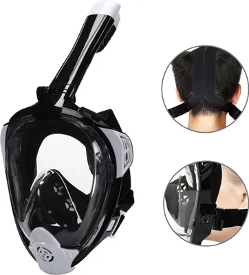 Produktbild von OKWISH Schnorchelmaske Erwachsene Vollgesichtsmaske – Wasserdicht & Beschlagfrei Tauchmaske S/M