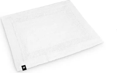 Produktbild von Frame Luxe Badteppich, weiß, 60x60