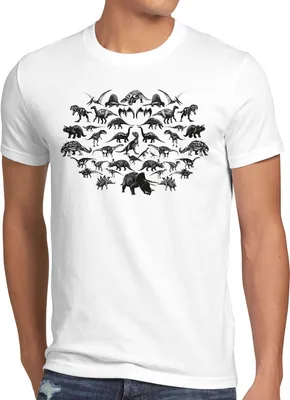 Produktbild von style3 Sheldon Monsters Herren T-Shirt dinosaurier urzeit