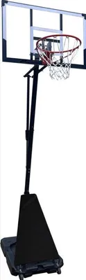 Image de Panneau de basket-ball mobile avec support SPARTAN 1175 blanc
