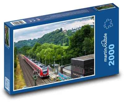 Obrázek produktu pro martinpuzzle - Puzzle 2000 - Vlak - stanice, nádraží