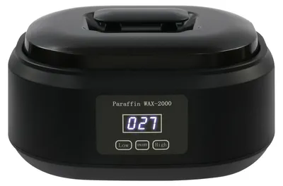 Produktbild von Wachswärmer - Paraffinbad für Hände und Füße - Elektrisch - Kunststoff - 30,5×24,5×16,5 cm - Schwarz