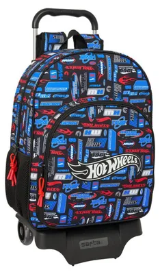 Produktbild von Safta Hot Wheels Rucksack Mit Rollen Blau Blau One Size