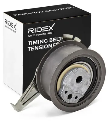 Produktbild von RIDEX 308T0197 Spannrolle Zahnriemen für VW Golf VII Schrägheck (5G1, BQ1, BE1, BE2) Polo Schrägheck (6R1, 6C1) Passat Variant (3G5, CB5) für AUDI