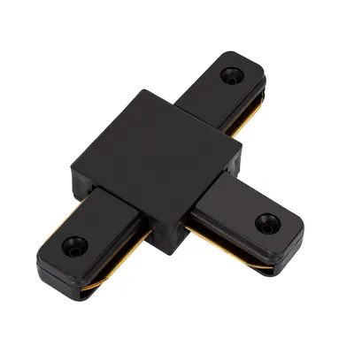 Produktbild von Verbindungsstück Typ T für 1-Phasenstromschiene Schwarz